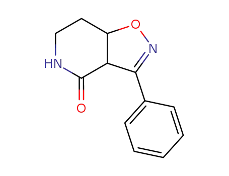 3-phenyl-5,6,7,7a-tetrahydro-3aH-isoxazolo[4,5-c]pyridin-4-one