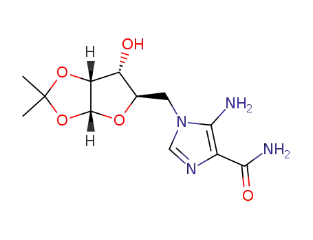 5-(5-amino-4-carbamoylimidazol-1-yl)-5-deoxy-1,2-O-isopropylidene-α-D-ribofuranose