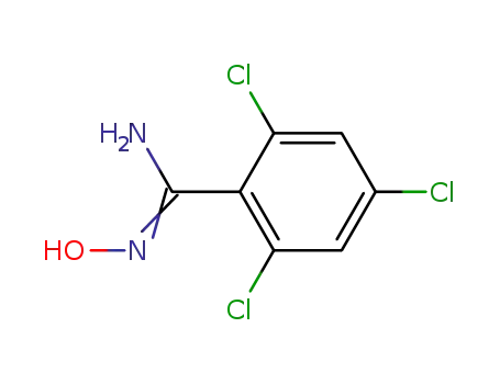 2,4,6-trichloro-N-hydroxy-benzamidine