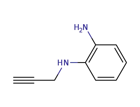 Molecular Structure of 291536-12-4 (1,2-Benzenediamine,N-2-propynyl-(9CI))