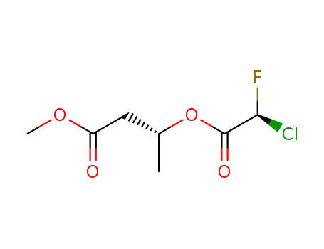 Methyl (3R)-3-[(2S)-2-chloro-2-fluoroacetoxy]butanoate