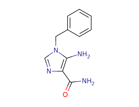 1H-Imidazole-4-carboxamide, 5-amino-1-(phenylmethyl)-