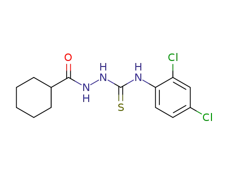 1-cyclohexylcarbonyl-4-(2,4-dichlorophenyl)thiosemicarbazide