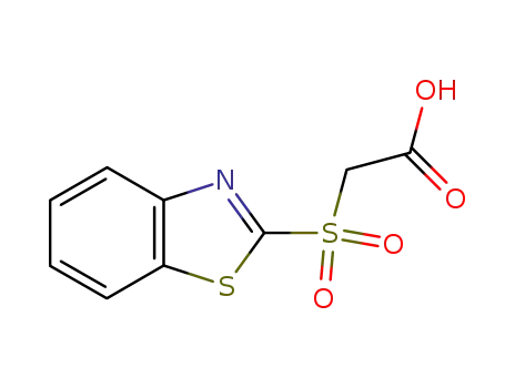 2-(benzothiazol-2-ylsulfonyl)acetic acid