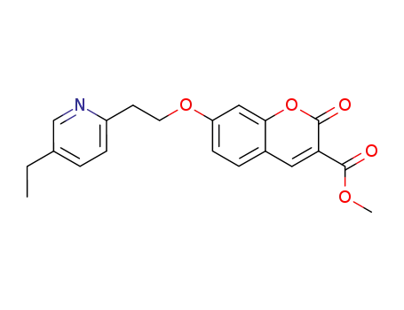 7-[2-(5-ethyl-pyridin-2-yl)-ethoxy]-2-oxo-2H-chromene-3-carboxylic acid methyl ester