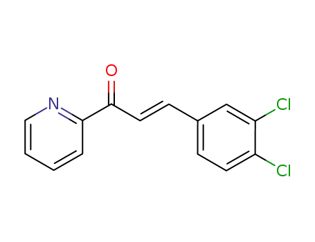 (E)-3-(3,4-dichlorophenyl)-1-(pyridin-2-yl)prop-2-en-1-one