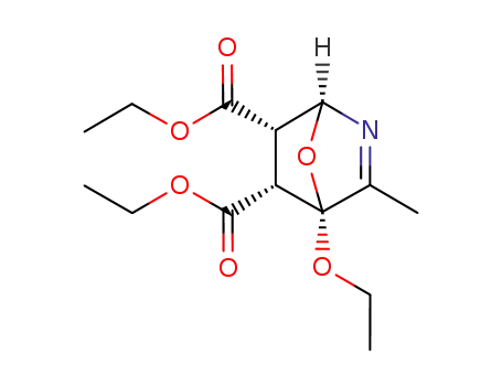 (1RS,4SR,5SR,6RS)-4-ethoxy-3-methyl-7-oxa-2-azabicyclo[2.2.1]hept-2-ene-5,6-dicarboxylic acid diethyl ester