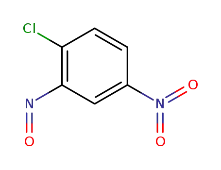 Molecular Structure of 64918-66-7 (Benzene, 1-chloro-4-nitro-2-nitroso-)