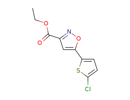 ethyl 5-(5-chlorothiophen-2-yl)isoxazole-3-carboxylate