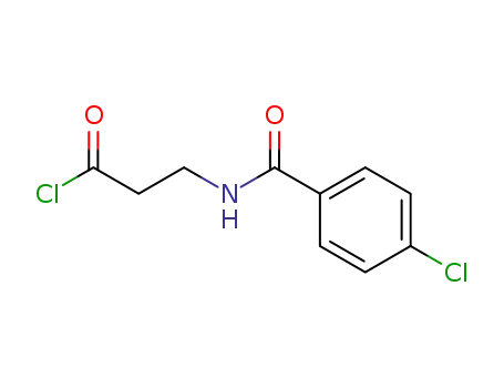 3-[(4-chlorobenzoyl)amino]propanoyl chloride