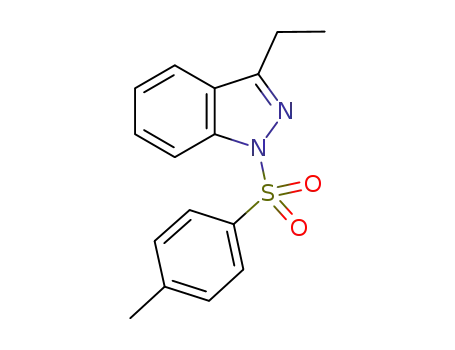 3-ethyl-1-(4-methylphenylsulfonyl)indazole