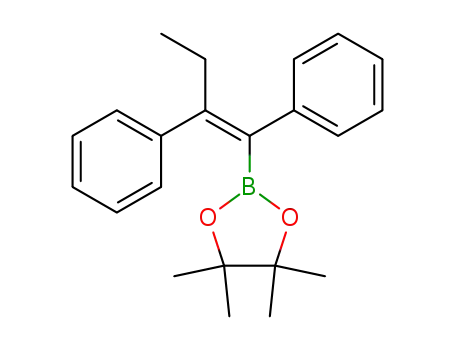 (E)-1-(4',4',5',5'-tetramethyl-1',3',2'-dioxaborolan-2'-yl)-1,2-diphenyl-1-butene