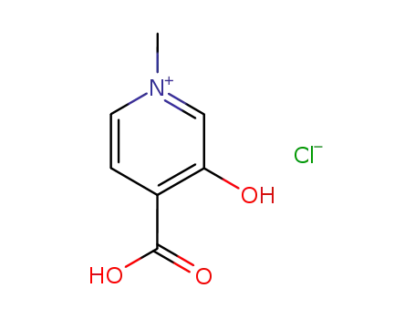 3-hydroxy-1-methyl-4-pyridinecarboxylic acid chloride