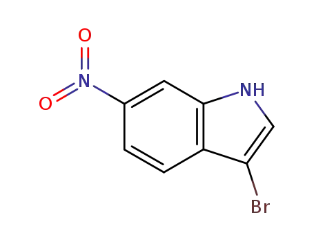Molecular Structure of 126807-09-8 (3-Bromo-6-nitroindole)