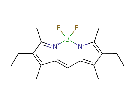2,6-diethyl-4,4-difluoro-1,3,5,7-tetramethyl-8H-4-bora-3a,4a-diaza-s-indacene
