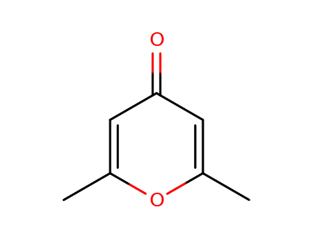 Molecular Structure of 1004-36-0 (2,6-Dimethyl-4H-pyran-4-one)