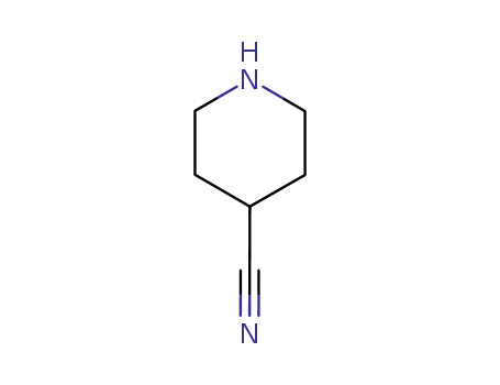 Molecular Structure of 4395-98-6 (4-Cyanopiperidine)