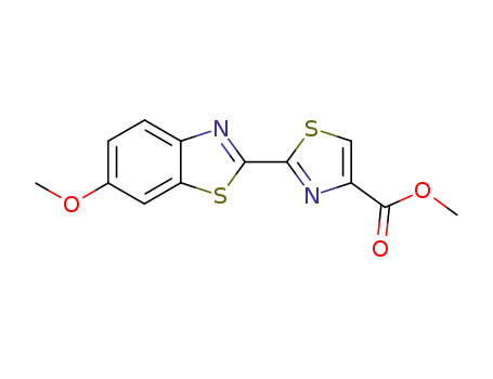 2-(6-methoxy-benzothiazol-2-yl)-thiazole-4-carboxylic acid methyl ester
