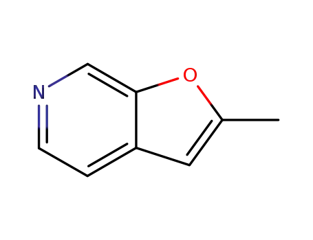 Molecular Structure of 69022-76-0 (2-Methylfuro[2,3-c]pyridine)