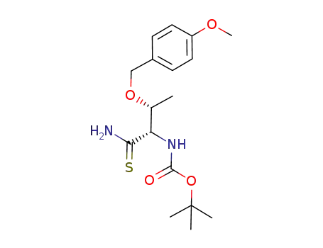 N-tert-butoxycarbonyl-O-(4-methoxybenzyl)thiothreoninamide