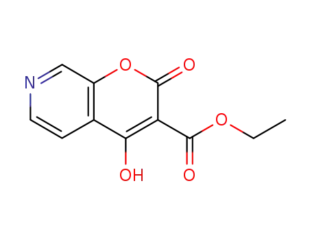 4-hydroxy-2-oxo-2H-pyrano[2,3-c]pyridine-3-carboxylic acid ethyl ester
