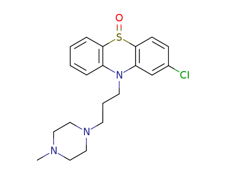 10H-Phenothiazine, 2-chloro-10-[3-(4-methyl-1-piperazinyl)propyl]-,5-oxide