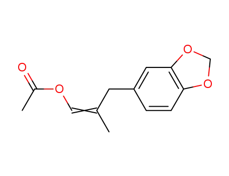 (1E/Z)-acetic acid 3-(1,3-benzodioxol-5-yl)-2-methylprop-1-enyl ester