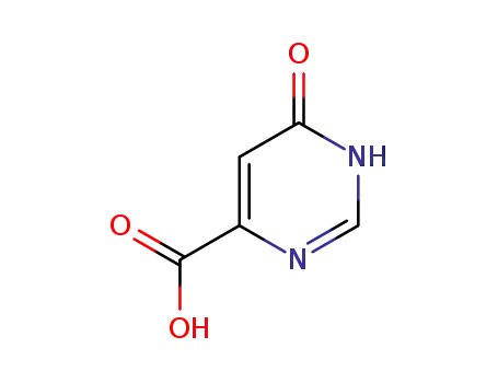Molecular Structure of 6299-87-2 (6-Oxo-3H-pyrimidine-4-carboxylic acid)
