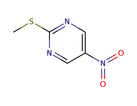 Pyrimidine, 2-(methylthio)-5-nitro- (8CI,9CI)
