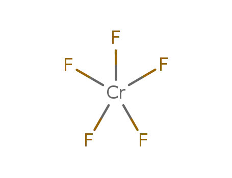 Molecular Structure of 14884-42-5 (Chromium fluoride(CrF5))