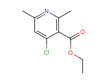 3-Pyridinecarboxylicacid, 4-chloro-2,6-dimethyl-, ethyl ester cas  70271-80-6