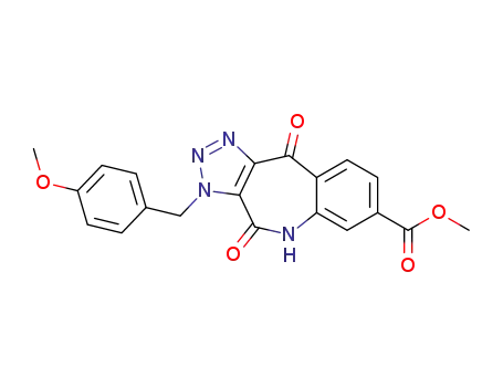3-(4-methoxybenzyl)-7-methoxycarbonyl-4(5H),10-dioxo-3H-1,2,3-triazolo[5,4-c][1]benzazepine
