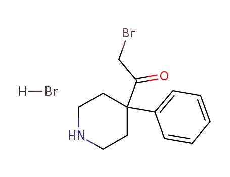4-(2-Bromoacetyl)-4-phenylpiperidine hydrobromide