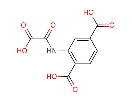 Molecular Structure of 243989-64-2 (1,4-Benzenedicarboxylic acid, 2-[(carboxycarbonyl)amino]-)