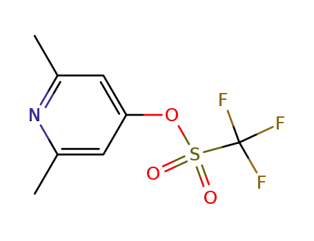 trifluoromethanesulfonic acid 2,6-dimethylpyridin-4-yl ester
