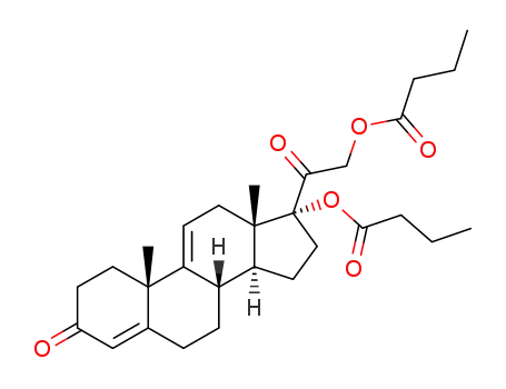 17α,21-dibutanoyloxy-pregna-4,9(11)-diene-3,20-dione