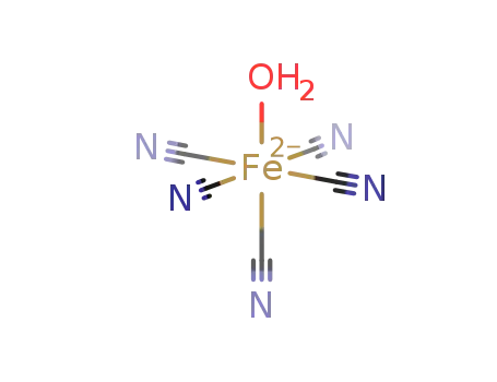 aquapentacyanoferrate(III)