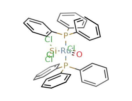 Ru(SiCl3)Cl(CO)(P(C6H5)3)2