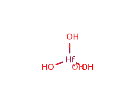 Molecular Structure of 12027-05-3 (hafnium tetrahydrate)