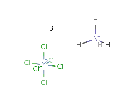 3NH4(1+)*YCl6(3-) = (NH4)3YCl6