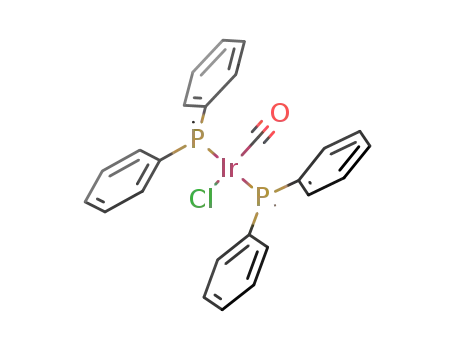 trans-carbonylchlorobis(diphenylmethylphosphine)iridium(I)
