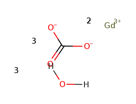 2Gd(3+)*3CO3(2-)*3H2O = Gd2(CO3)3*3H2O