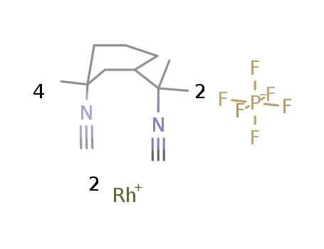 {Rh2(1,8-diisocyano-p-menthane)4}(PF6)2