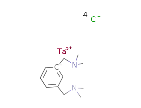 TaCl4{C6H3(CH2NMe2)2-o,o'}