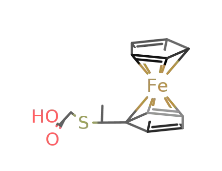 S-(1-ferrocenylethyl)thioglycolic acid