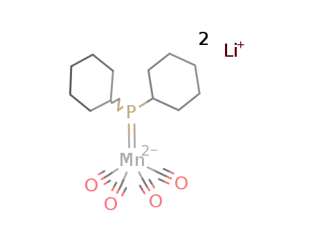 dilithium{tetracarbonyl(dicyclohexylphosphido)manganate}