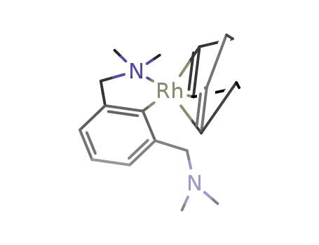 rhodium{C6H3(CH2NMe2)2-o,o'}(1,5-cyclooctadiene)