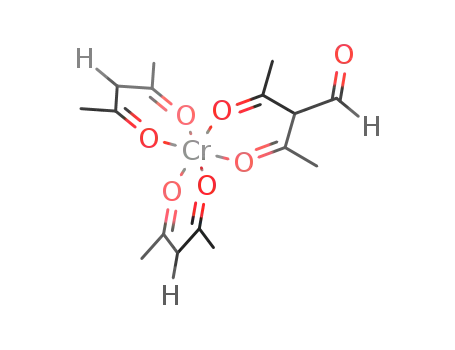 bis(acetylacetonato)-3-formyl-acetylacetonatochromium(III)