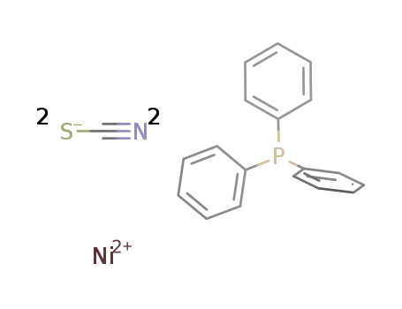 bis(triphenylphosphine)dithiocyanatonickel(II)