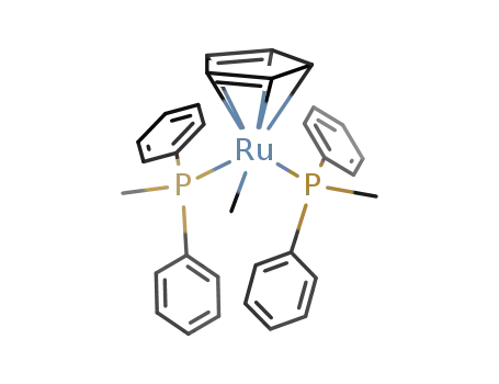 (η5-cyclopentadienyl)methylbis(methyldiphenylphosphine)ruthenium